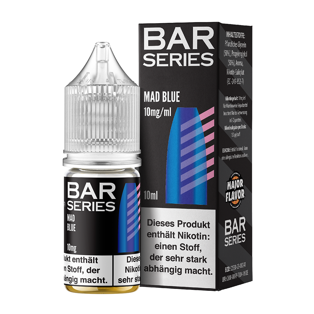 Bar Series Liquid 10mg Mad Blue