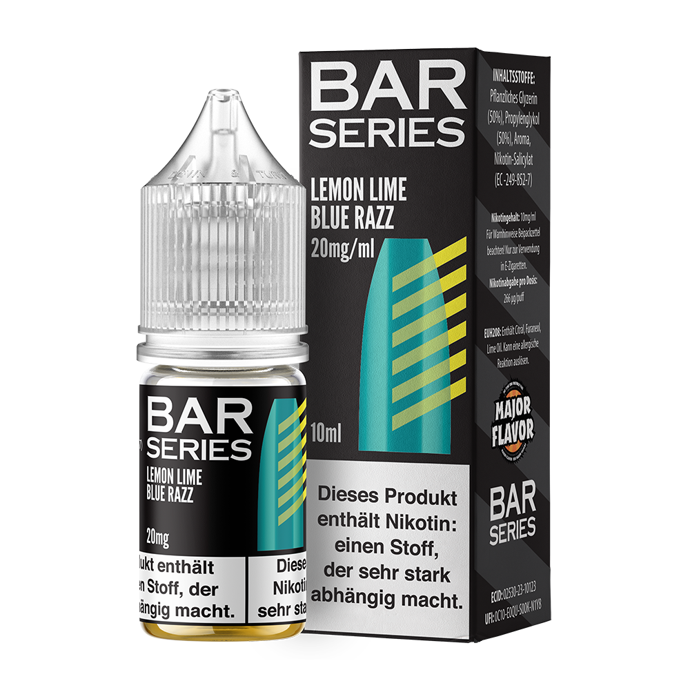 Bar Series Liquid 20mg Lemon Lime Blue Razz