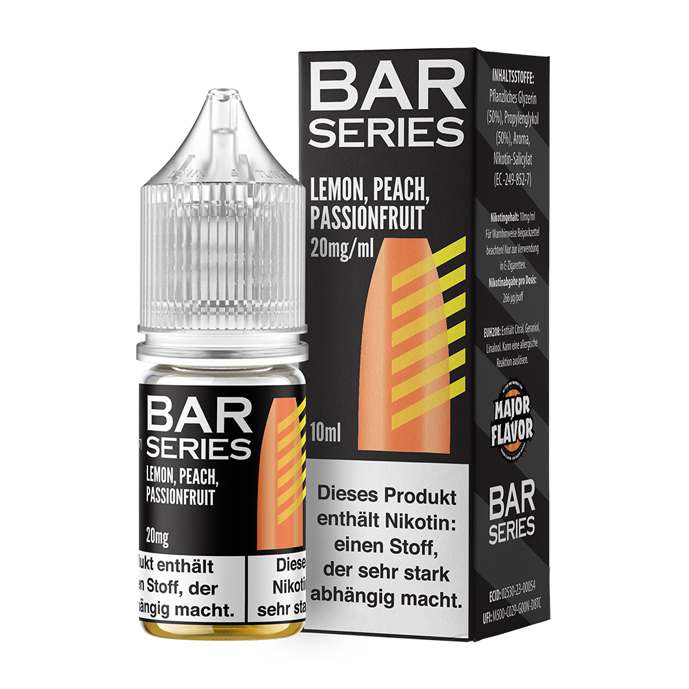 Bar Series Liquid 20mg Lemon Peach Passionfruit