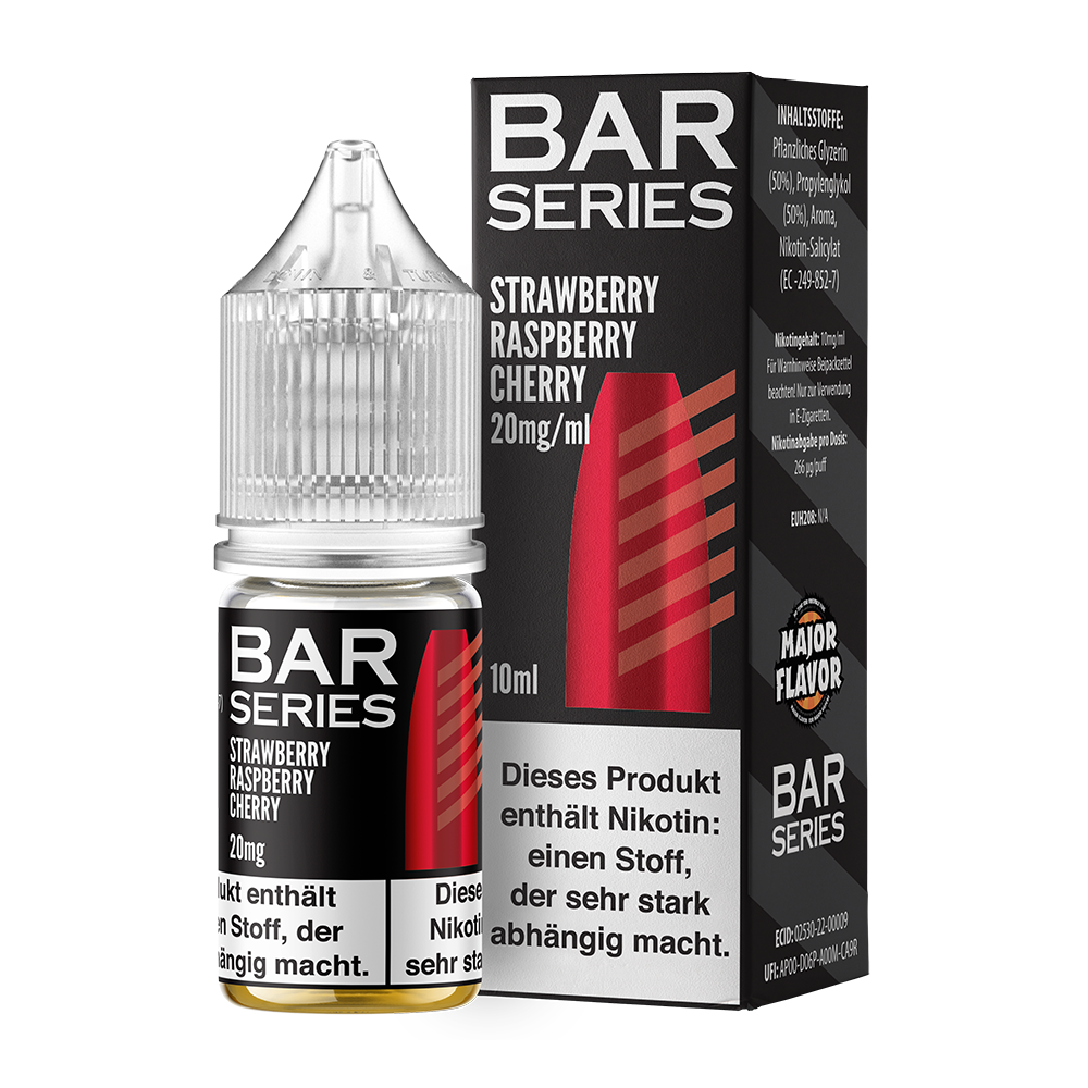 Bar Series Liquid 20mg Strawberry Raspberry Cherry