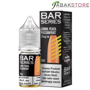 Bar Series | Nic Salt Liquid | Lemon Peach Passionfruit | 20mg