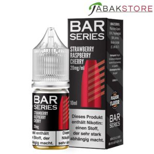 Bar Series | Nic Salt Liquid | Strawberry Raspberry Cherry | 20mg
