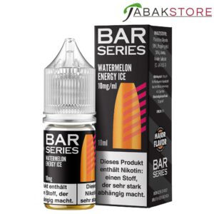 Bar Series | Nic Salt Liquid | Watermelon Energy Ice | 10mg