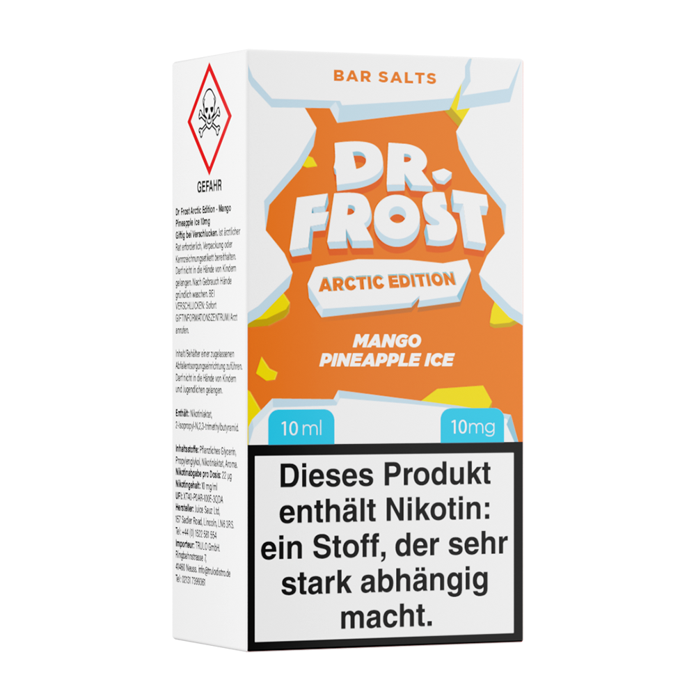 Dr. Frost Liquid Arctic Edition 10mg Mango Pineapple Ice