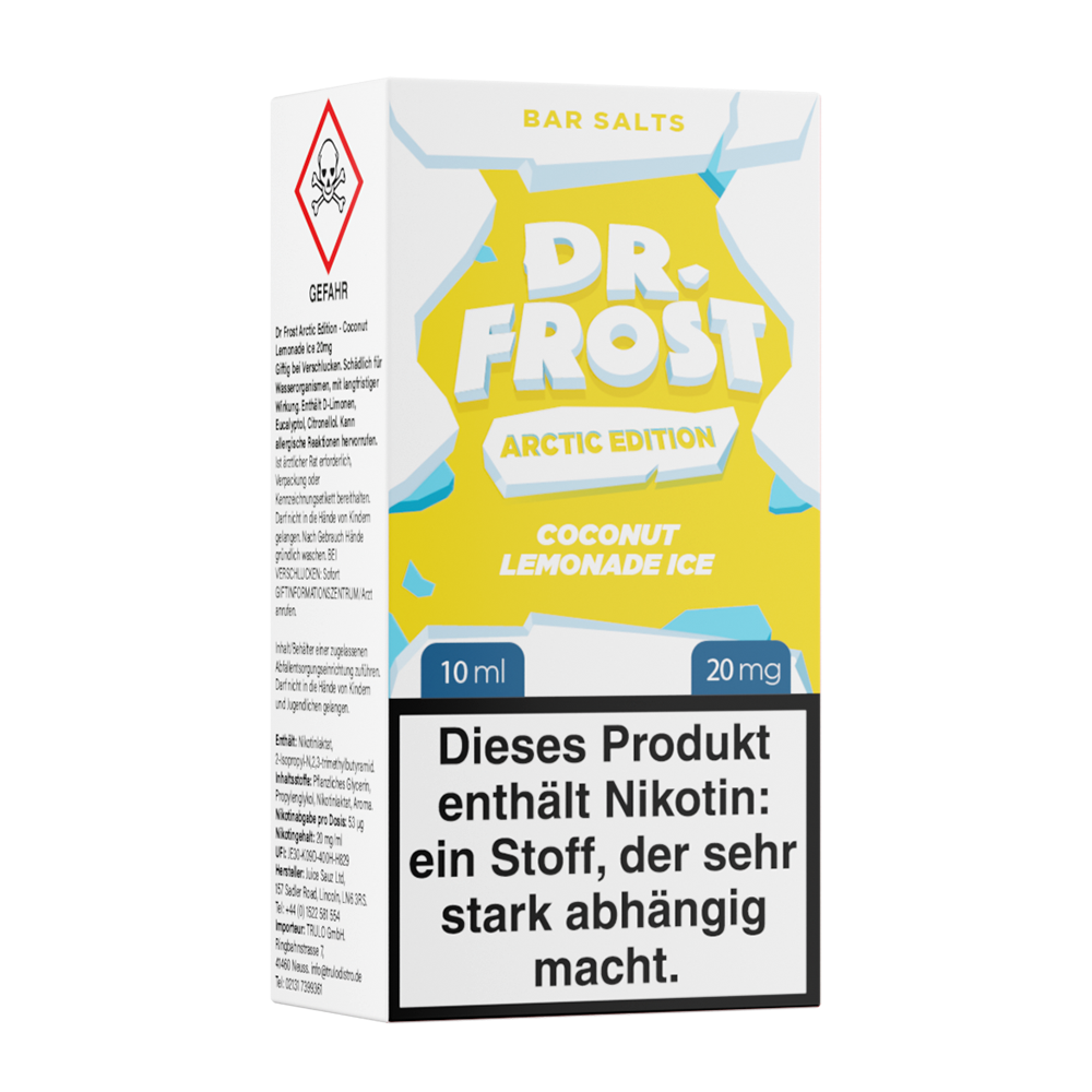 Dr. Frost Liquid Arctic Edition 20mg Arctic Coconut Lemonade Ice