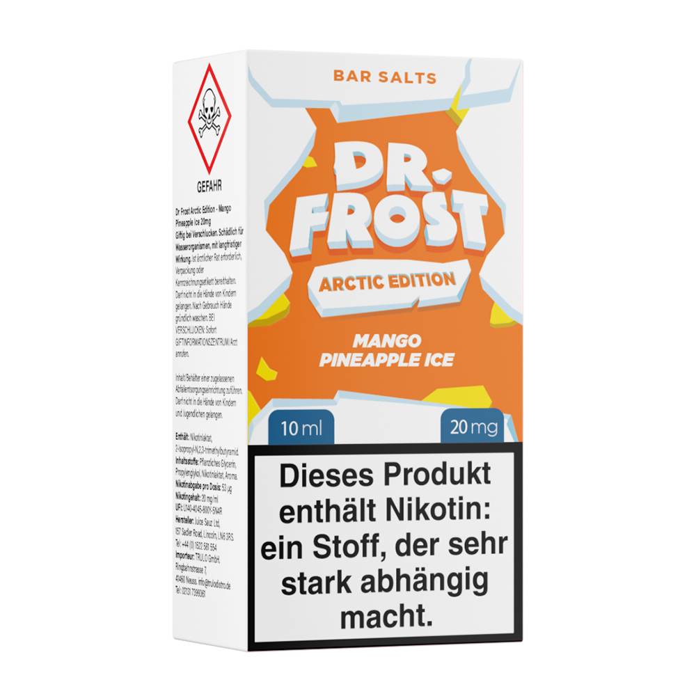 Dr. Frost Liquid Arctic Edition 20mg Mango Pineapple Ice