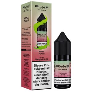 Elux | 10ml Liquid | Apple Peach | 10mg