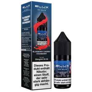 Elux | 10ml Liquid | Blueberry Cherry Cranberry | 10mg