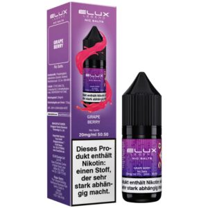 Elux | 10ml Liquid | Grape Berry | 10mg