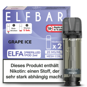 Elfbar Elfa Pods Grape Ice