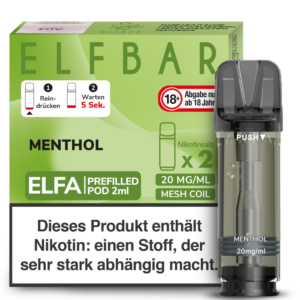 Elfbar Elfa Pods Menthol