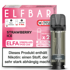 Elfbar Elfa Pods Strawberry Ice