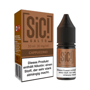 SiC! | 10ml NicSalt Liquid | Cappuccino | 20mg