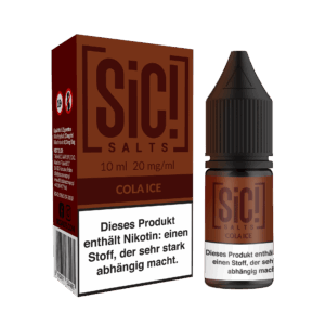 SiC! | 10ml NicSalt Liquid | Cola Ice | 20mg