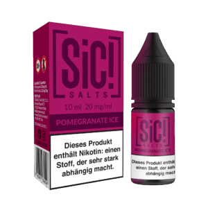SiC! | 10ml NicSalt Liquid | Pomegranate Ice | 20mg