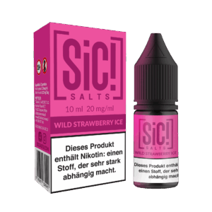 SiC! | 10ml NicSalt Liquid | Wild Strawberry Ice | 20mg