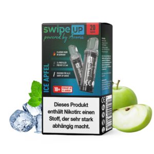 Swipe Up | Ice Apfel | Liquid Pod | 20mg | 2er Pack