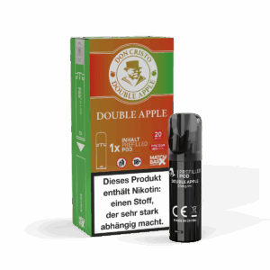 Don Cristo | Double Apple | Liquid Pod | 20mg | 1er Pack
