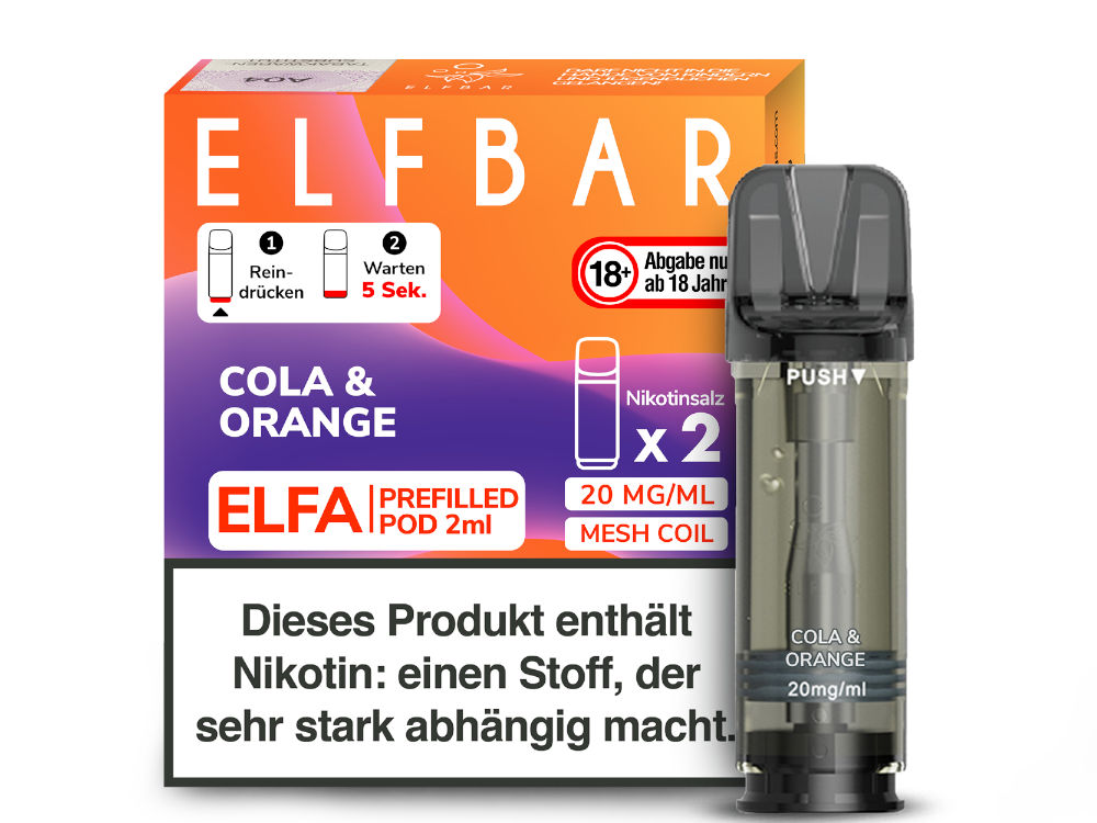 Elfbar Elfa Pods Cola Orange