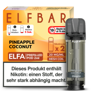 Elfbar Elfa Pods Pineapple Coconut