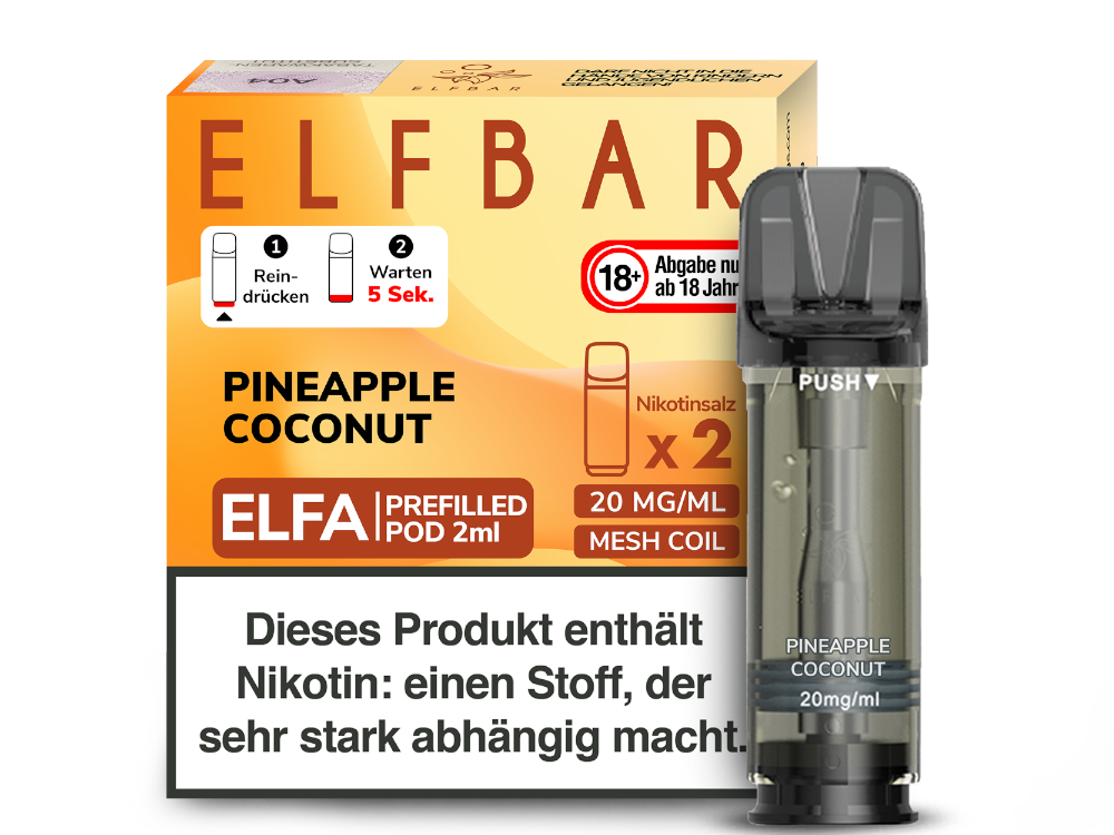 Elfbar Elfa Pods Pineapple Coconut