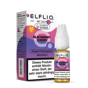 Elfliq Liquid 10mg Blackberry Cherry