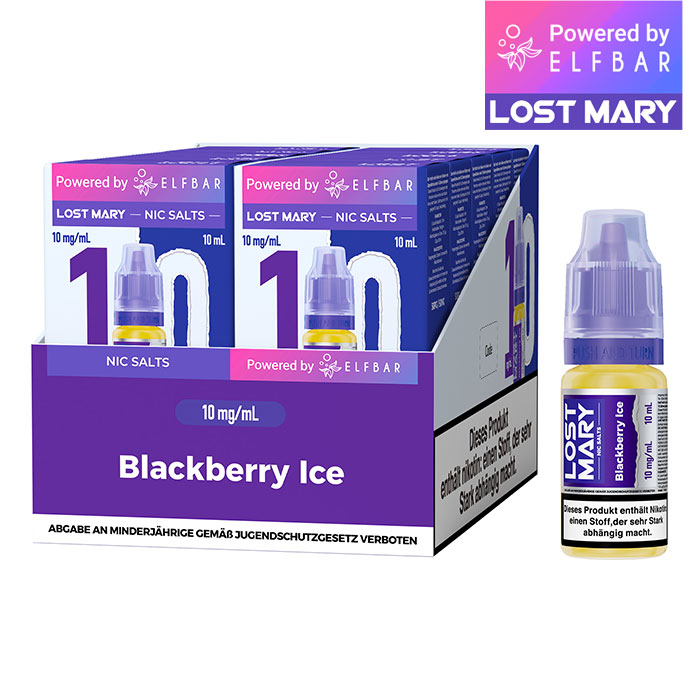 Lost Mary Liquid 10mg Blackberry-Ice