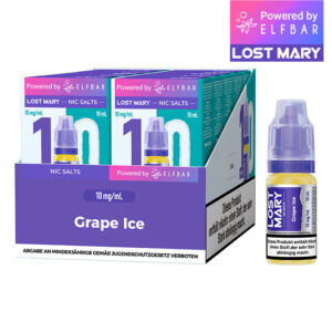 Lost Mary Liquid 10mg Grape-Ice