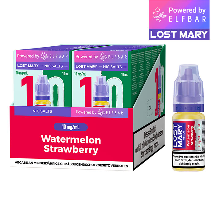 Lost Mary Liquid 10mg Watermelon-Strawberry
