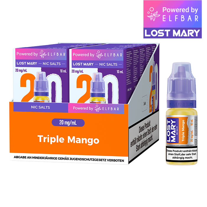 Lost Mary Liquid 20mg Triple-Mango