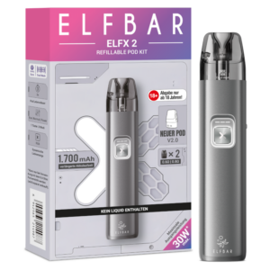Elfbar-Elfx-2-E-Zigaretten-Set-Space-Grey