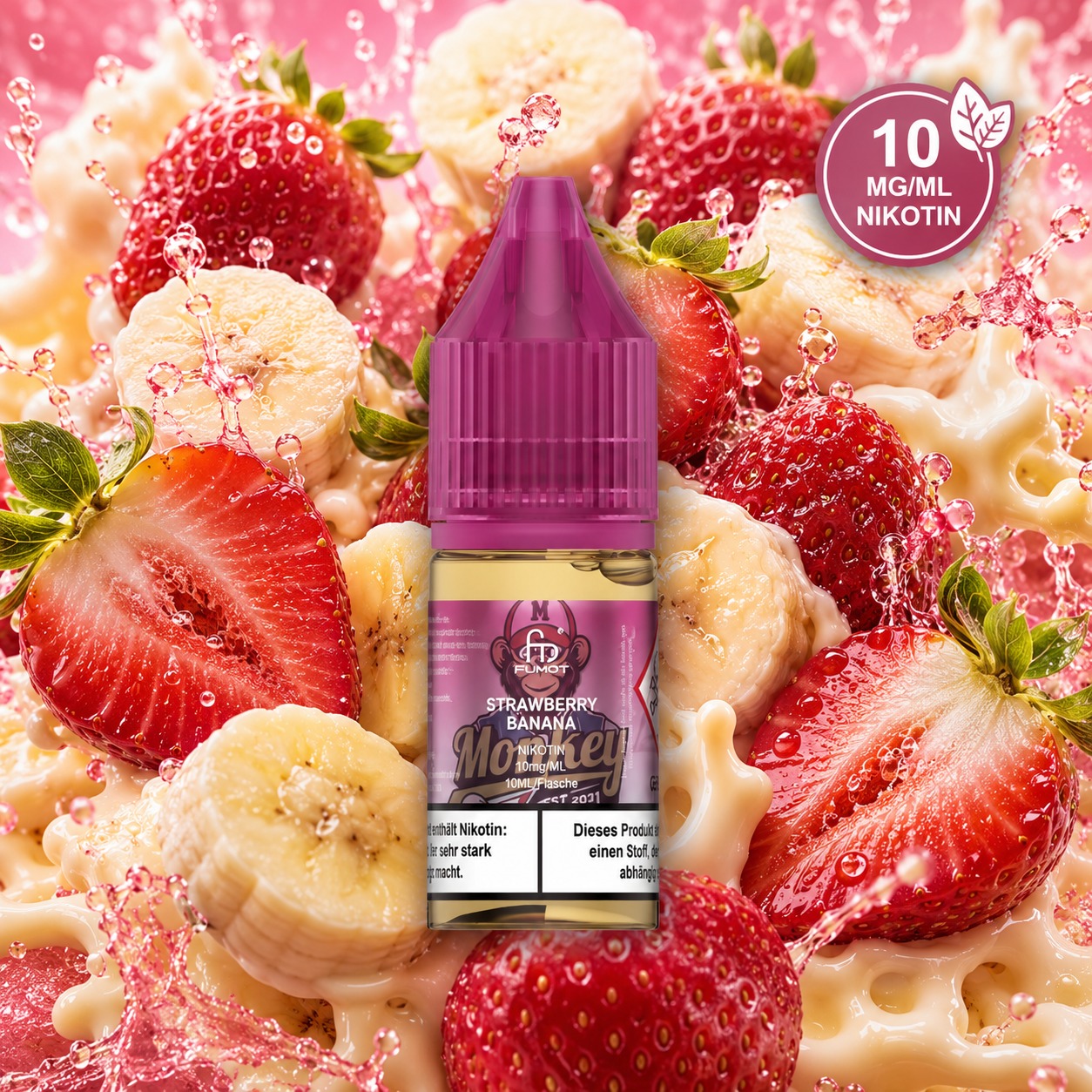 Randm Liquid Strawberry Banana 10mg