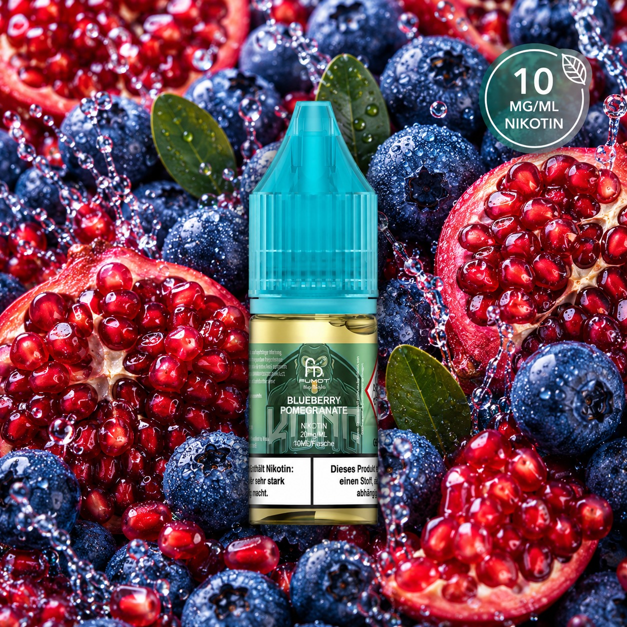Randm Liquid 10mg Blueberry Pomegranate