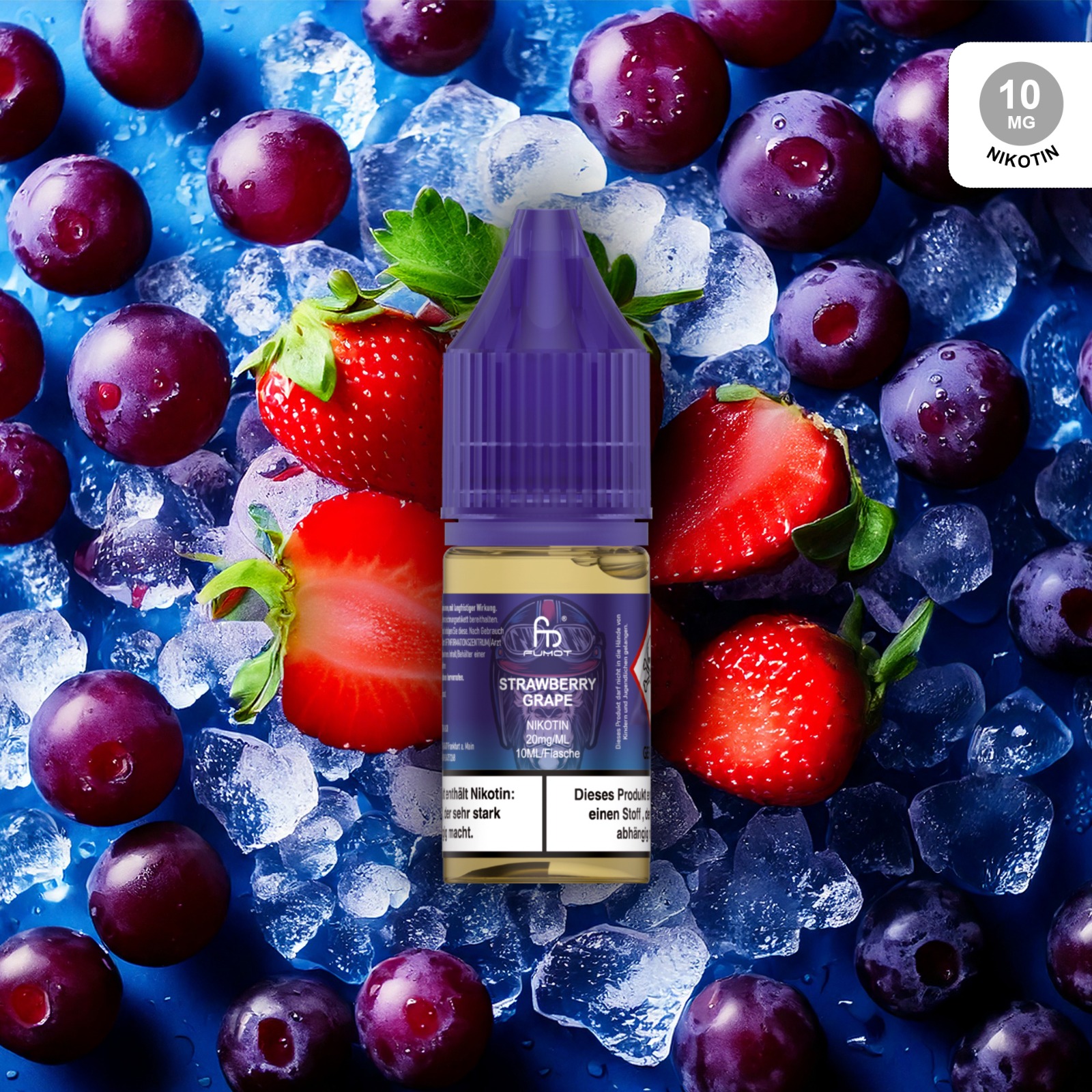 Randm Liquid 10mg Strawberry Grape