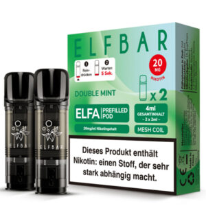 elfa-pods-double-mint-liquid-pod-neue-sorte