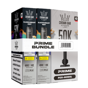 Al Fakher Prime Hypermax 50k Blackcurrant Ice