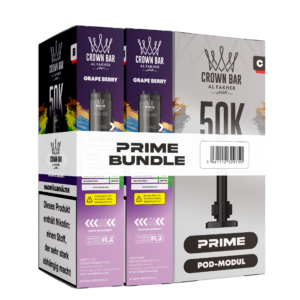 Al Fakher Prime Hypermax 50k Big Puff Grape Berry