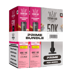 Al Fakher Prime Hypermax 50k Big Puff Strawberry Punch