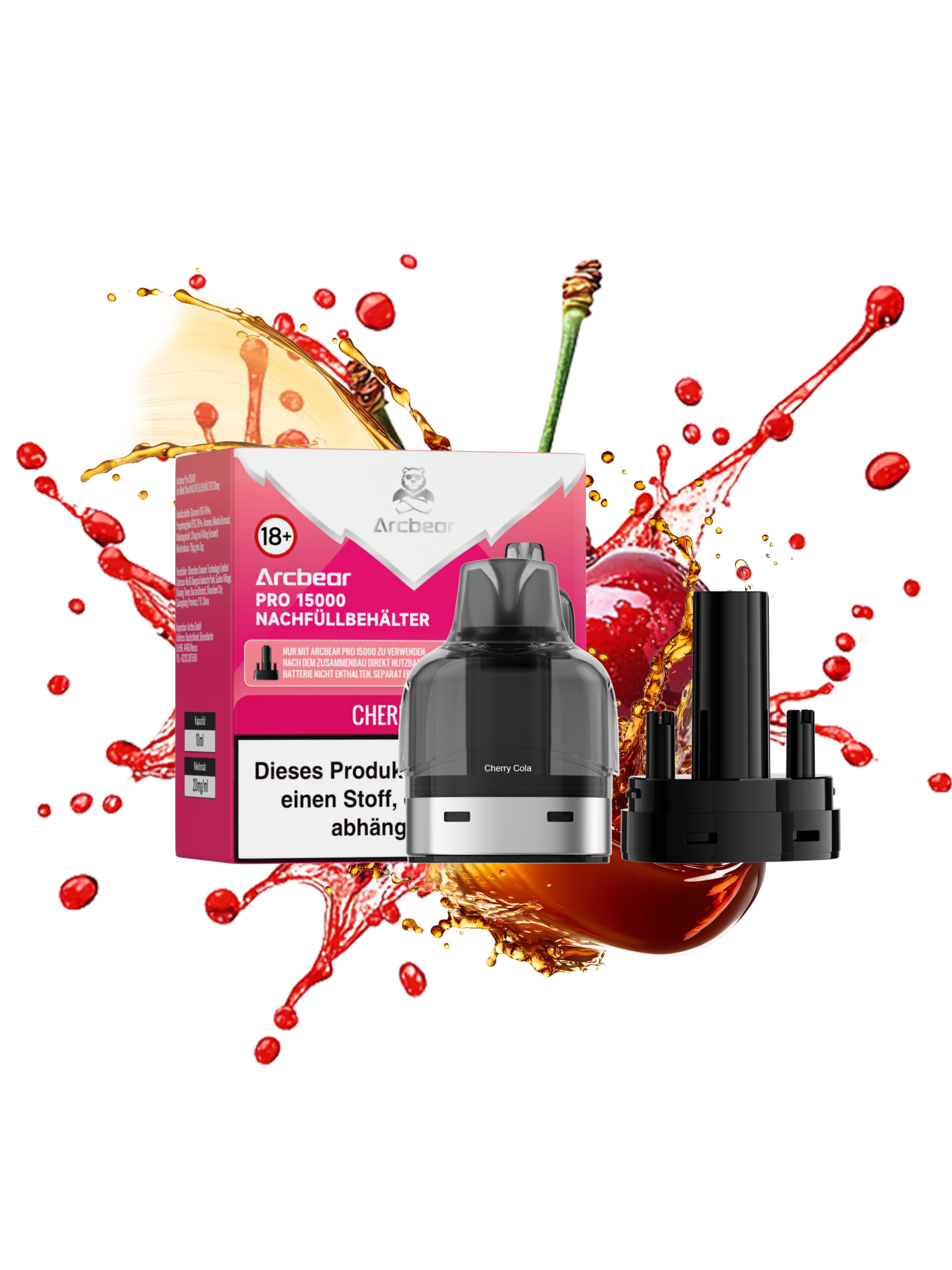 Arcbear Pro Pod Cherry Cola Pod und Refill 20mg