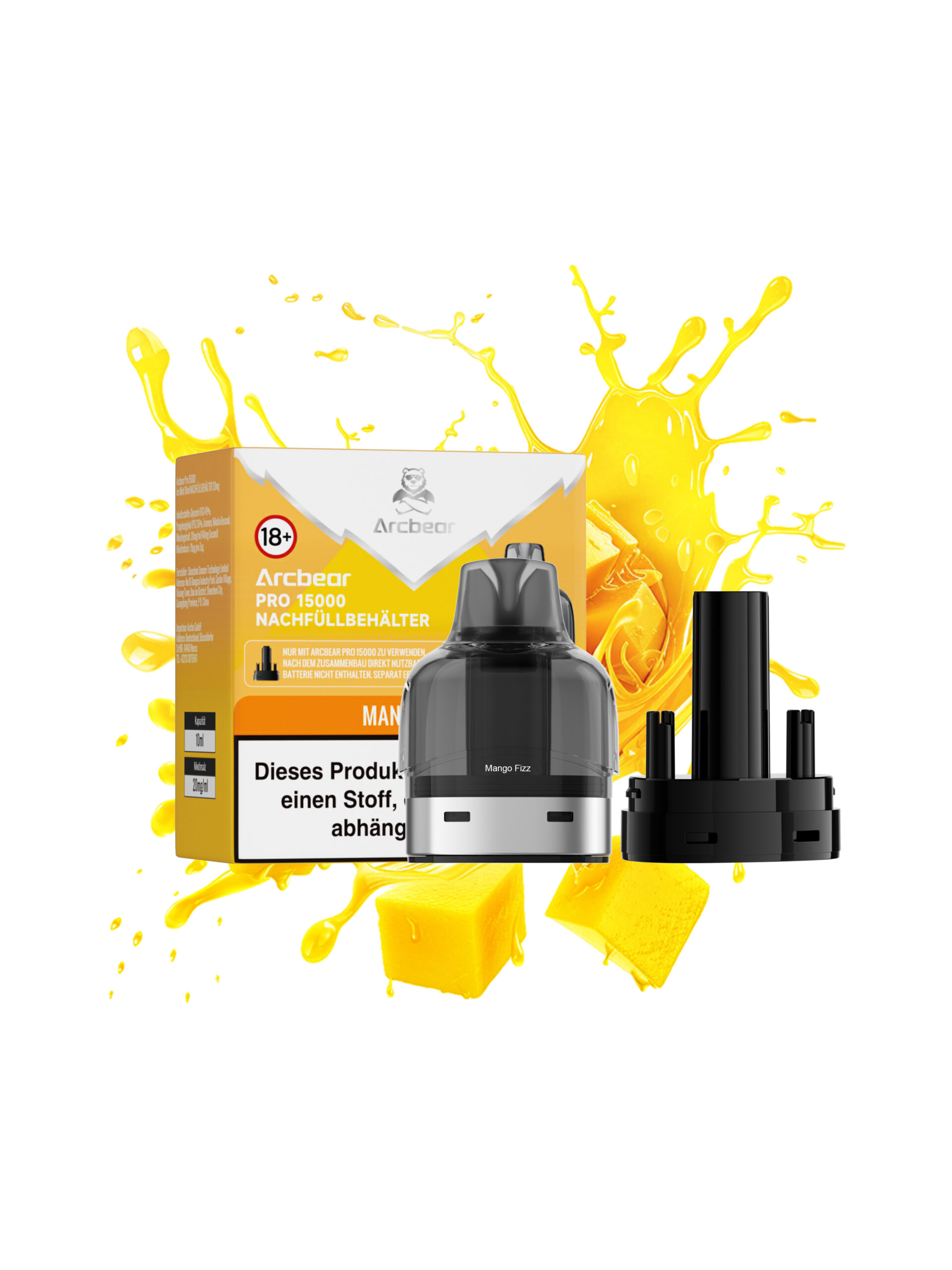 Arcbear Pro Pod Mango Fizz Pod und Refill 20mg
