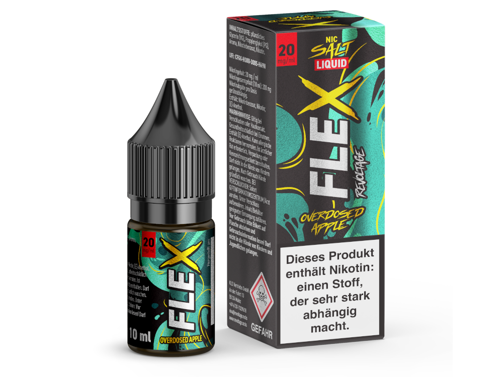 Revoltage Flex Liquid Overdosed Apple 20mg