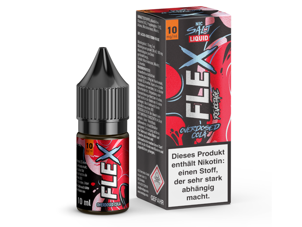 Revoltage Flex Liquid Overdosed Cola 10mg