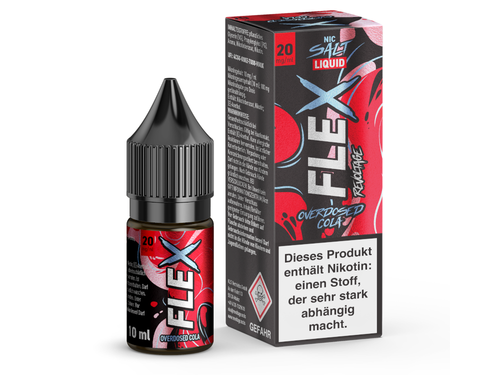 Revoltage Flex Liquid Overdosed Cola 20mg