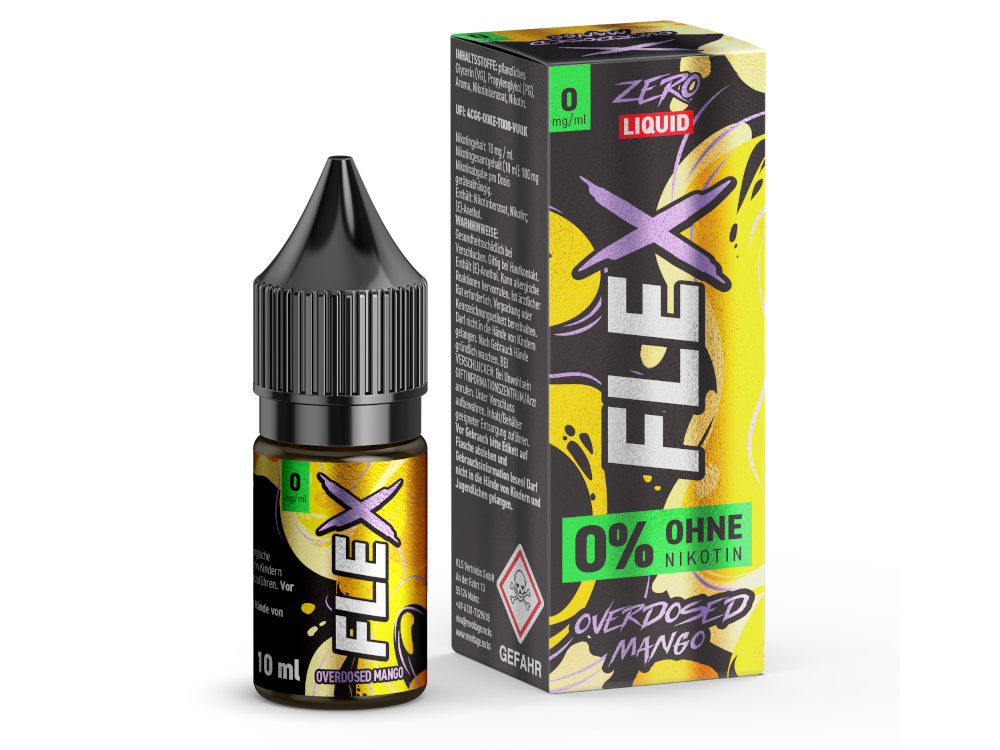 Revoltage Flex Liquid Overdosed Mango 0mg