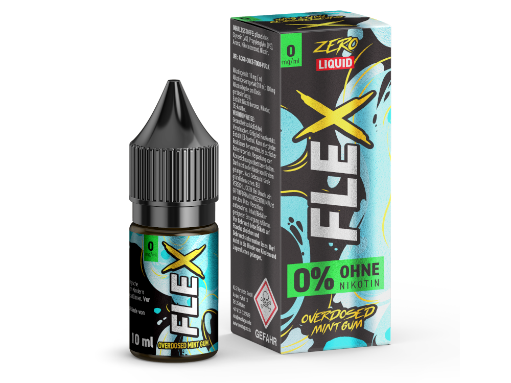 Revoltage Flex Overdosed Mint Gum 0mg