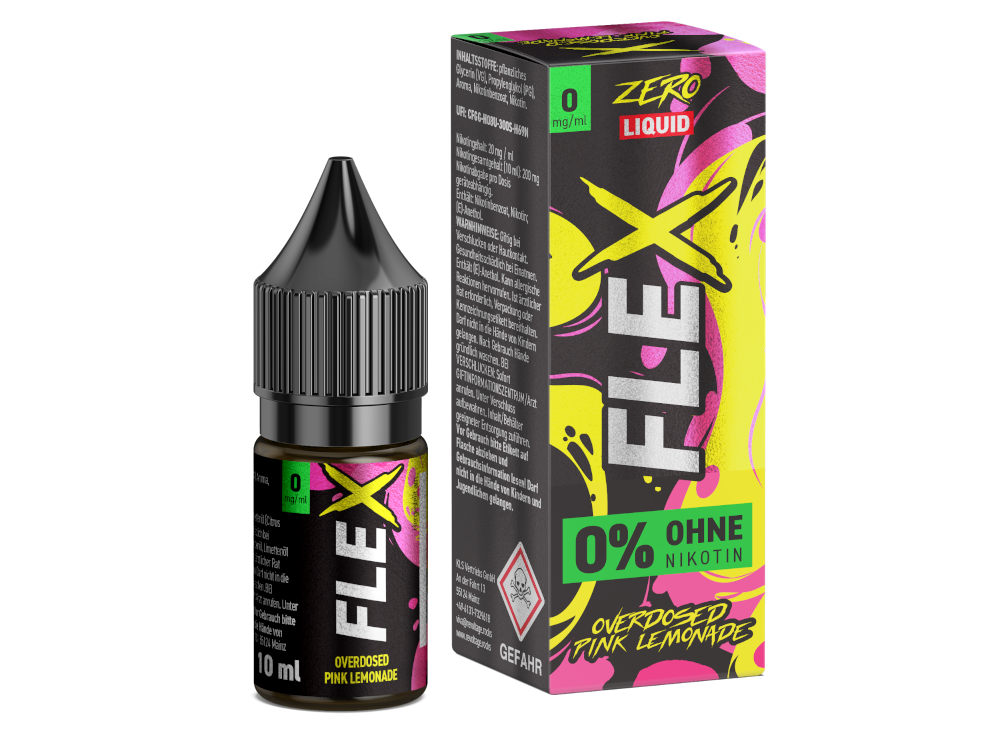 Revoltage Flex Liquid Overdosed Pink Lemonade 0mg