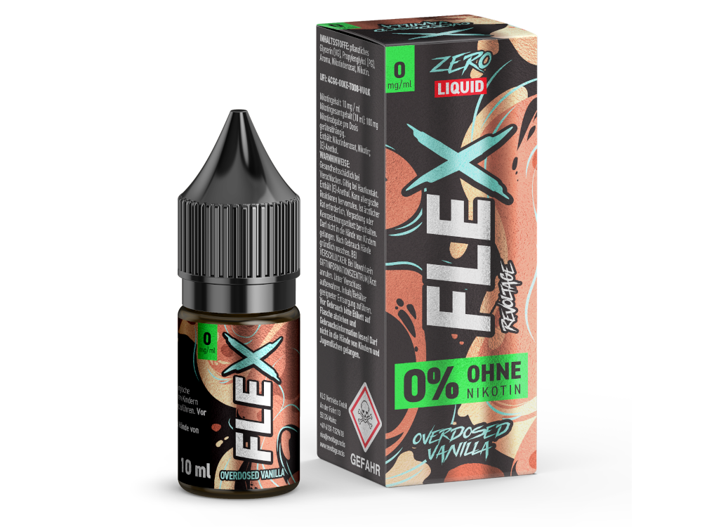 Revoltage Flex Liquid Overdosed Vanilla 0mg