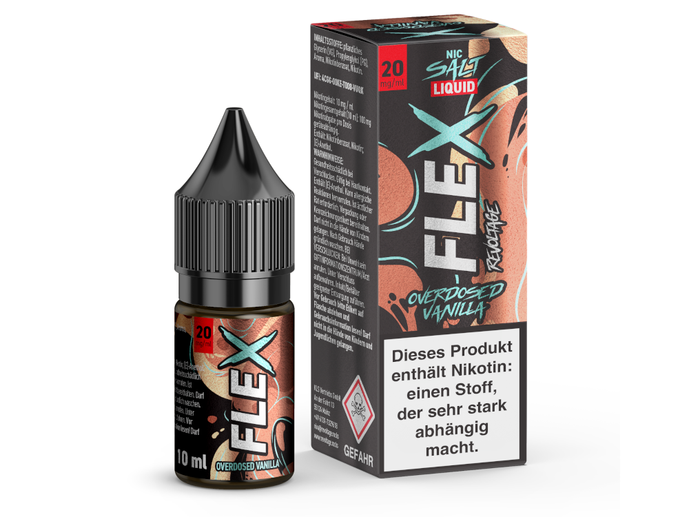 Revoltage Flex Liquid Overdosed Vanilla 20mg