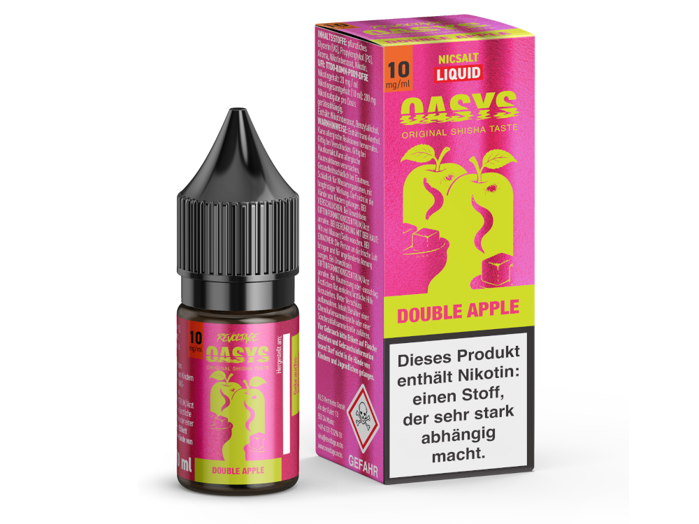 Revoltage Oasys Liquid Double Apple 10mg