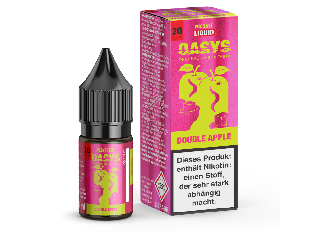 Revoltage Oasys Liquid Double Apple 20mg